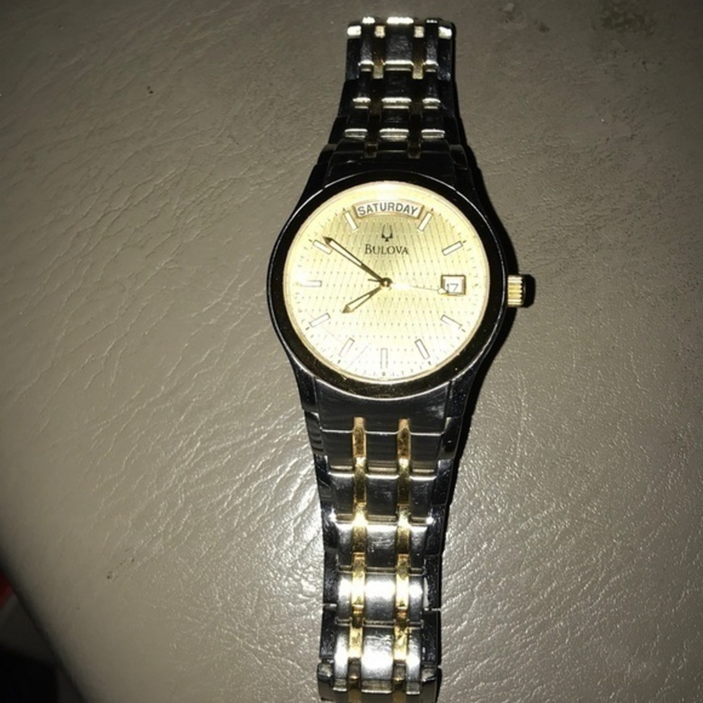 Bulova Men's Classic Two Tone Watch